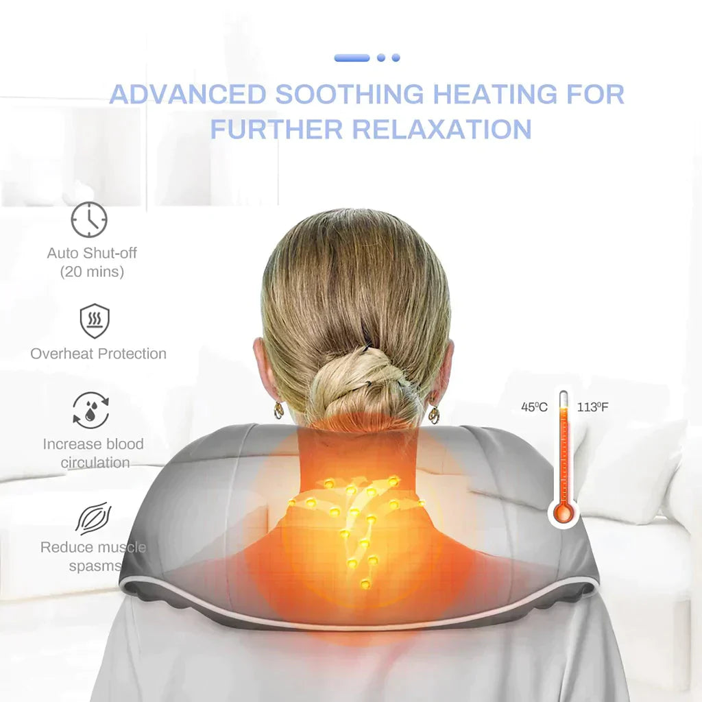 Holliroo™ Neck and shoulder massager